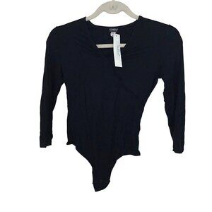 Cosabella Womens Bodysuit Black Size Small Vintage Stretch Made In Italy New